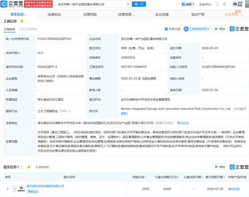 武漢存算一體產(chǎn)業(yè)園區(qū)建設(shè)公司成立，加速區(qū)域數(shù)字經(jīng)濟(jì)發(fā)展